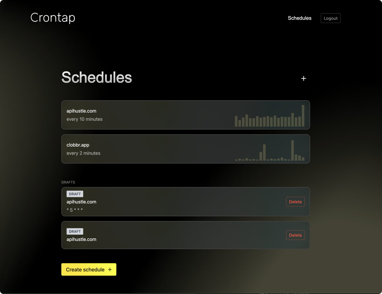 Crontap Schedule Recurring Api Calls